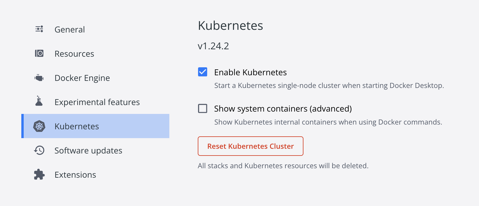 Docker Desktop Kubernetes