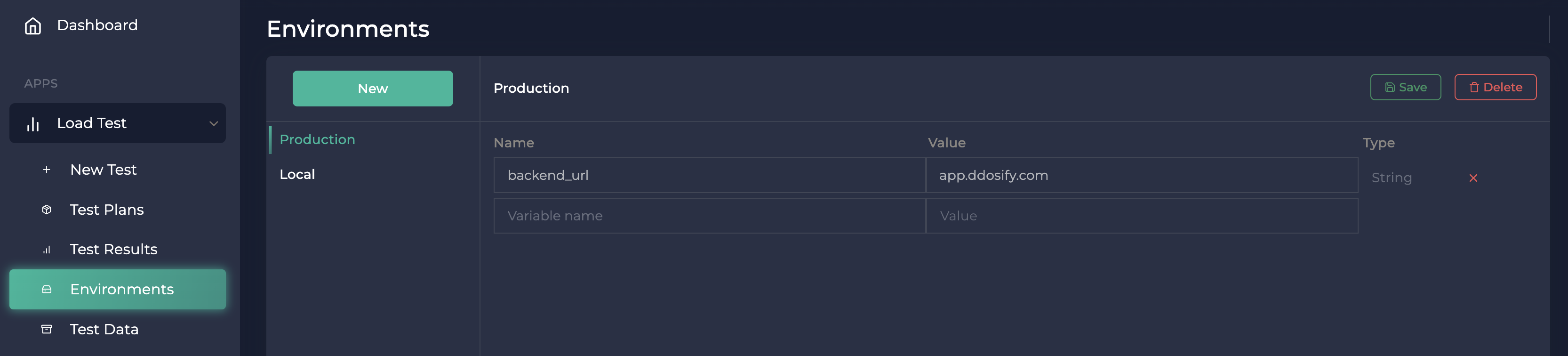 Creating Environment Variable